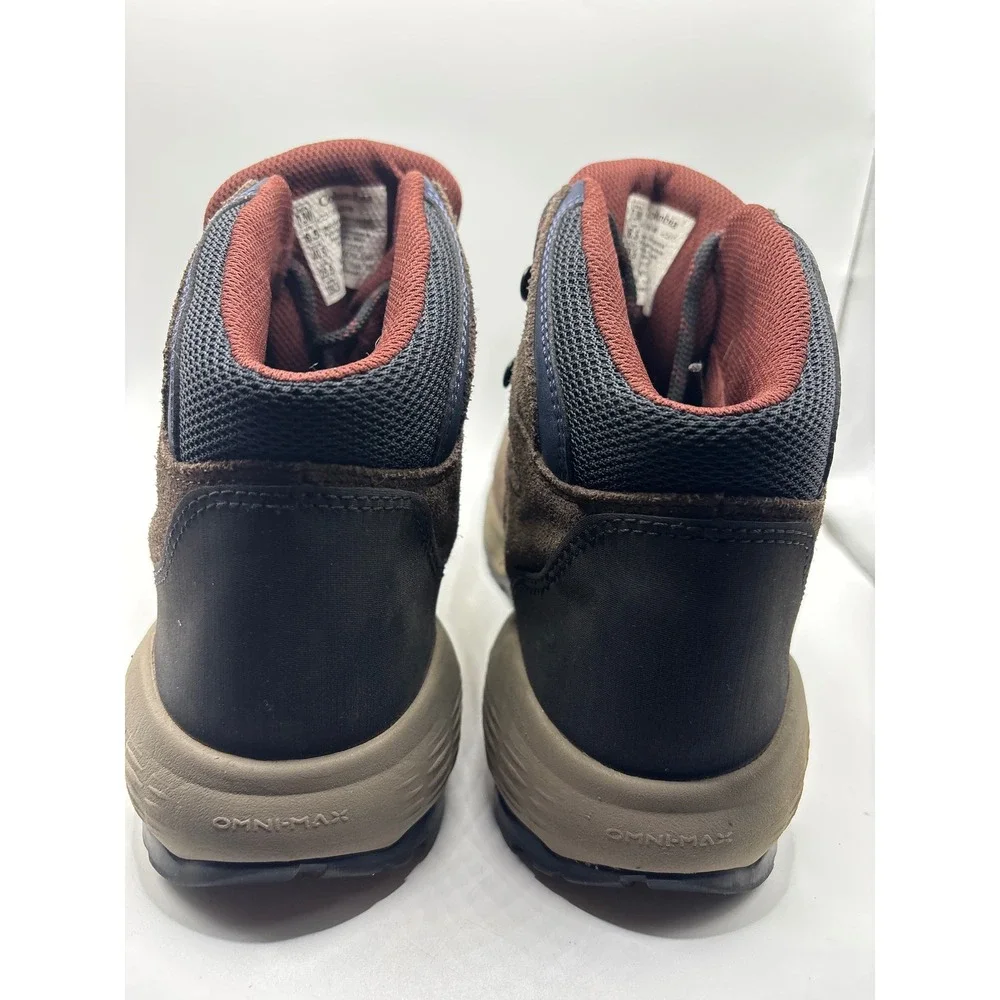 Columbia Newton Ridge Plus II Waterproof Hiking Boots Brown Suede Mens 7.5W